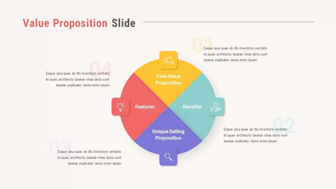 Value Proposition template