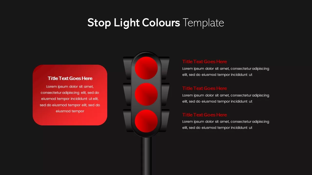 powerpoint stoplight chart