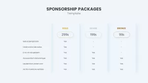 sponsorship package