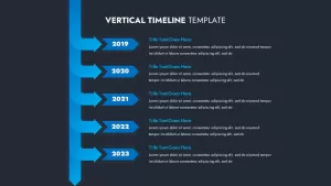 timeline vertical powerpoint