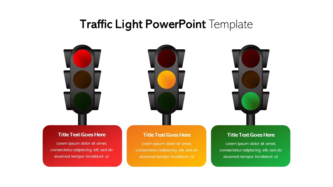 traffic light template