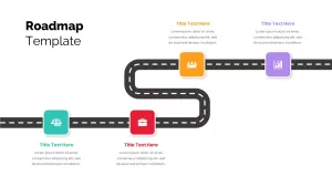 4 Stage Roadmap Template