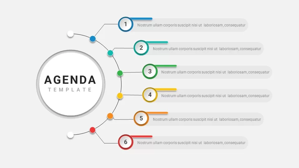 6 Stage Agenda Template