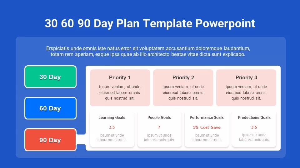 Free 30 60 90 Day Plan Template variation 3