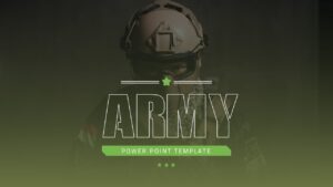 army PowerPoint template