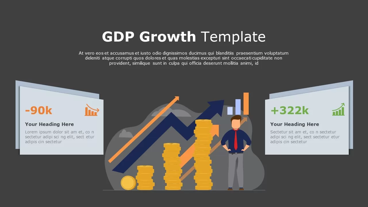 gdp infographic template