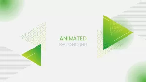 green-white-mix-colored-theme-animated-template