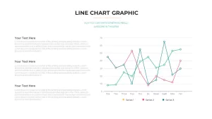 line chart ppt slide