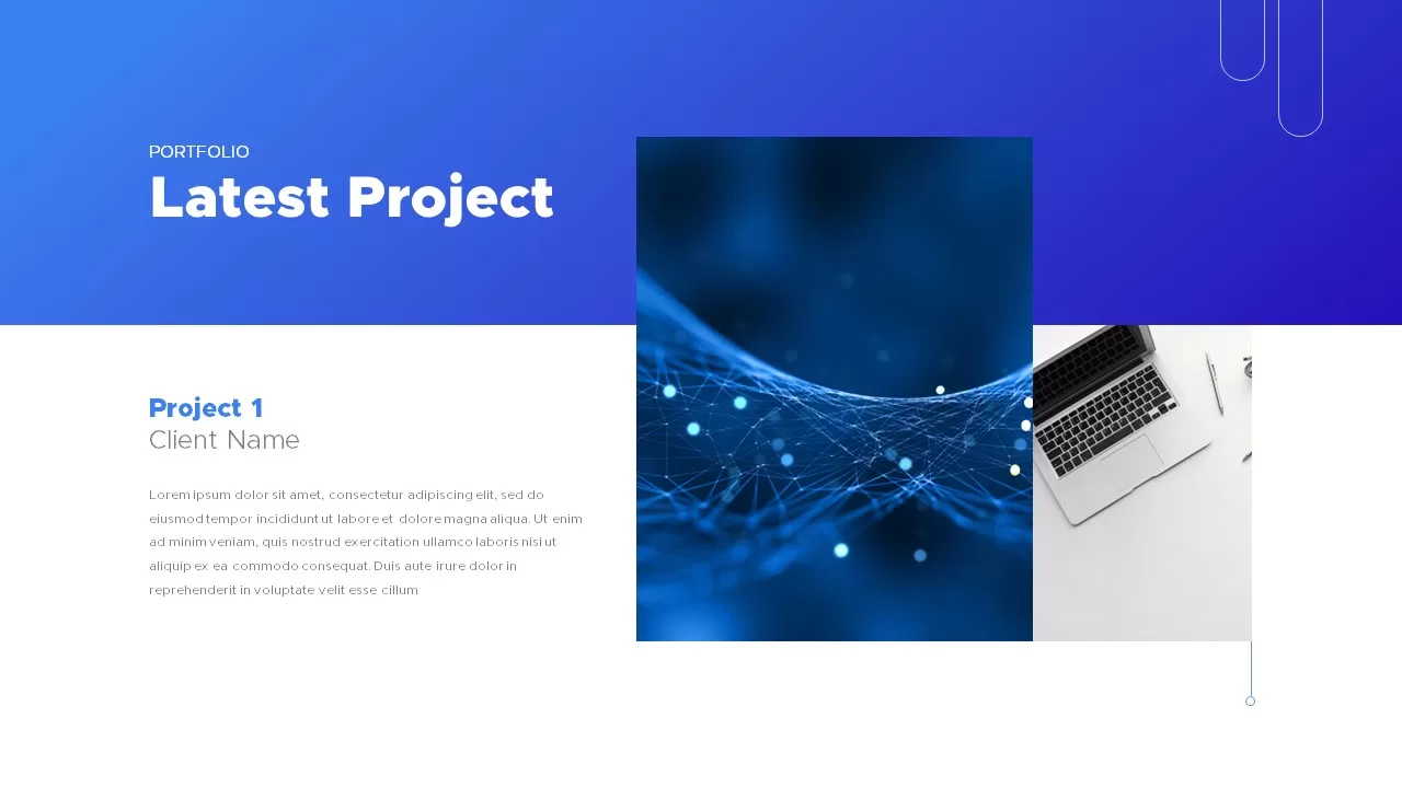 our-projects-blue-powerpoint-template2