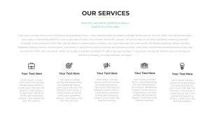 our services ppt