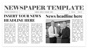 powerpoint newspaper templates