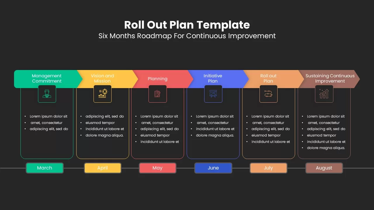 six-months-roll-out-plan-template-black