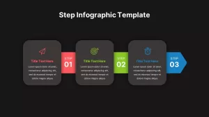 3 Step Infographics