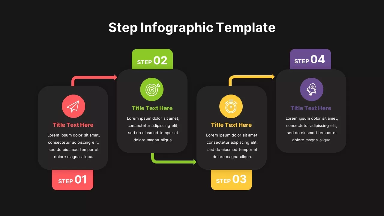 4 Step Infographic