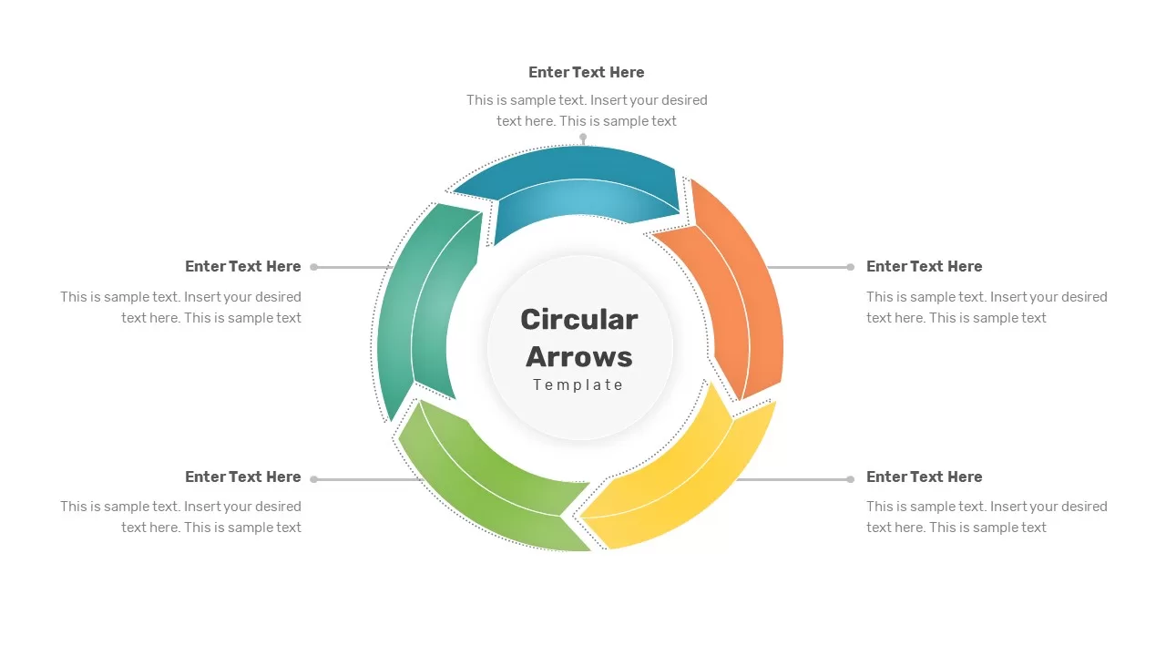 Circular Arrows Infographics