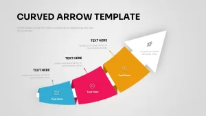 Curved Arrow Infographics