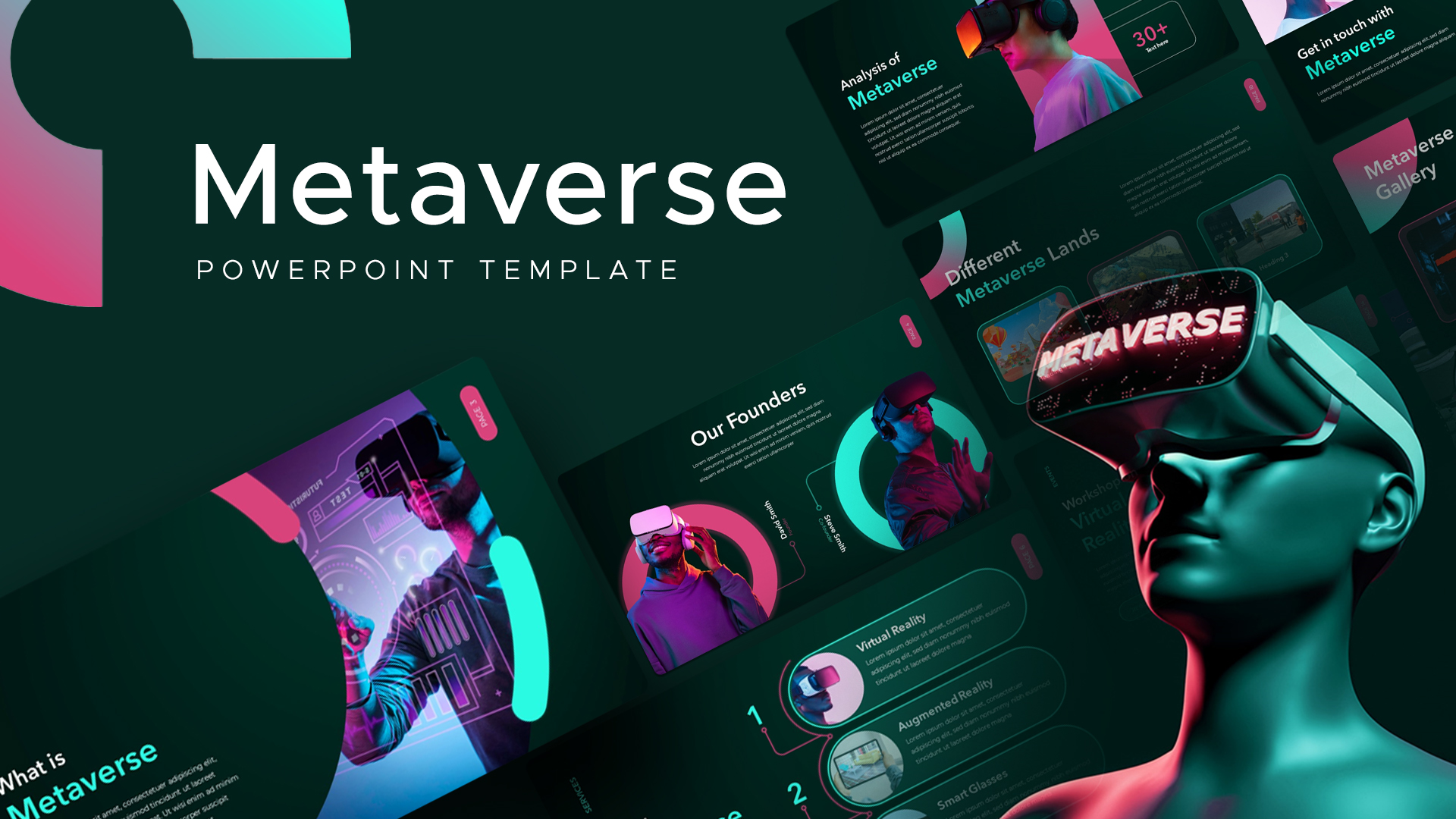 Metaverse PowerPoint Template