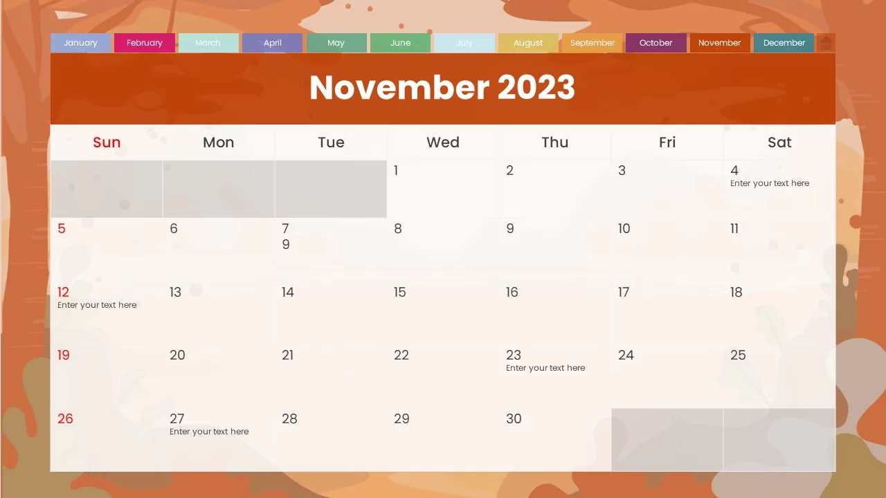 calendar-nov-2023-powerpoint-template