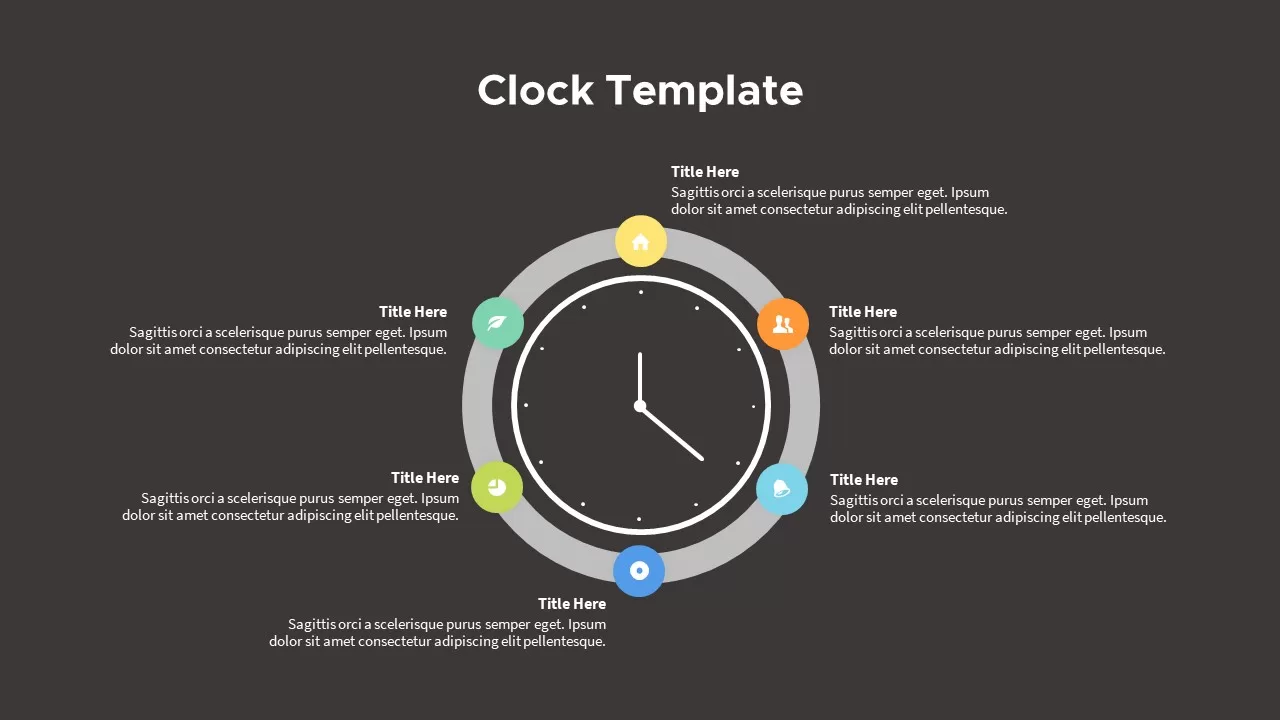 clock powerpoint template