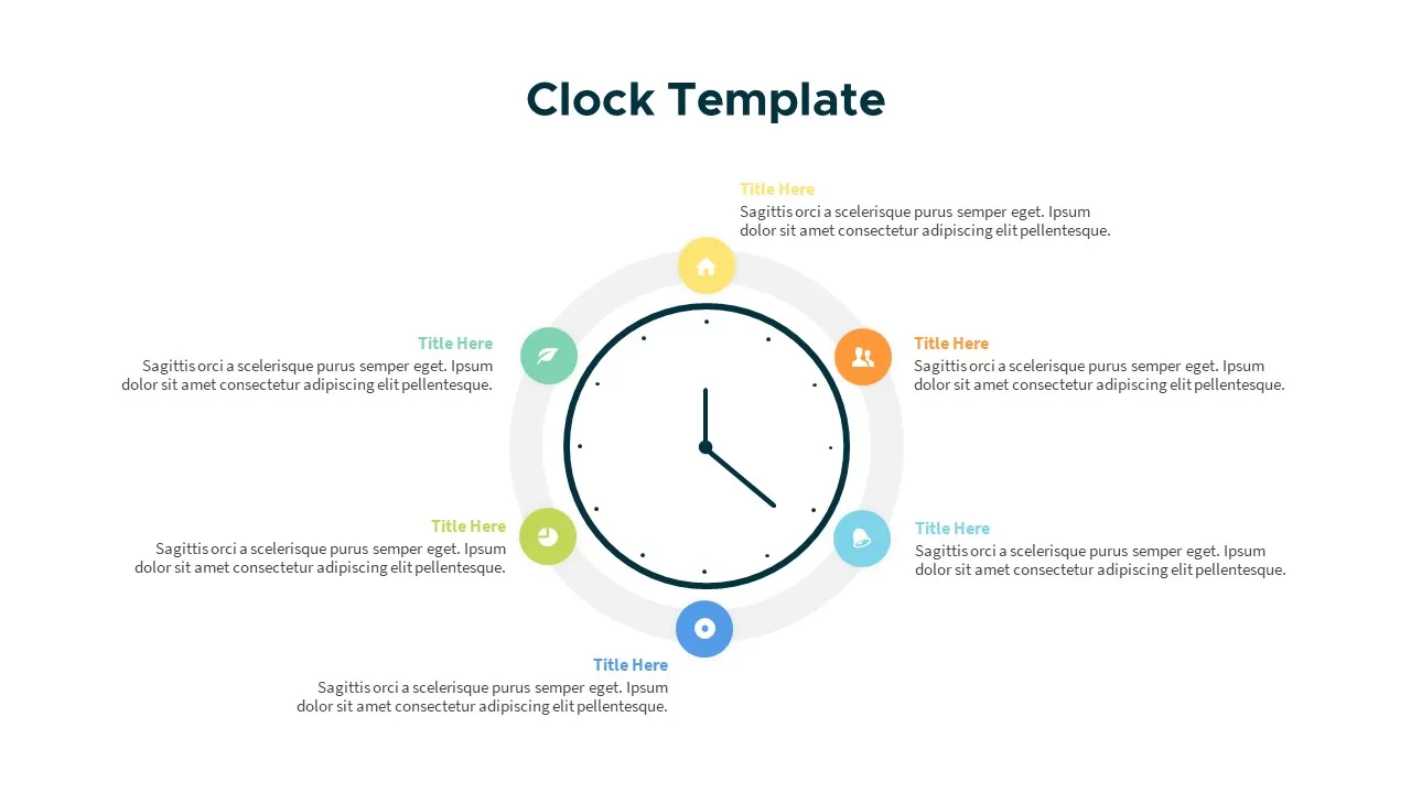 clock ppt template