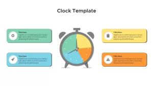 clock template slide