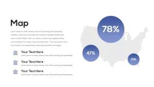 map infographic template