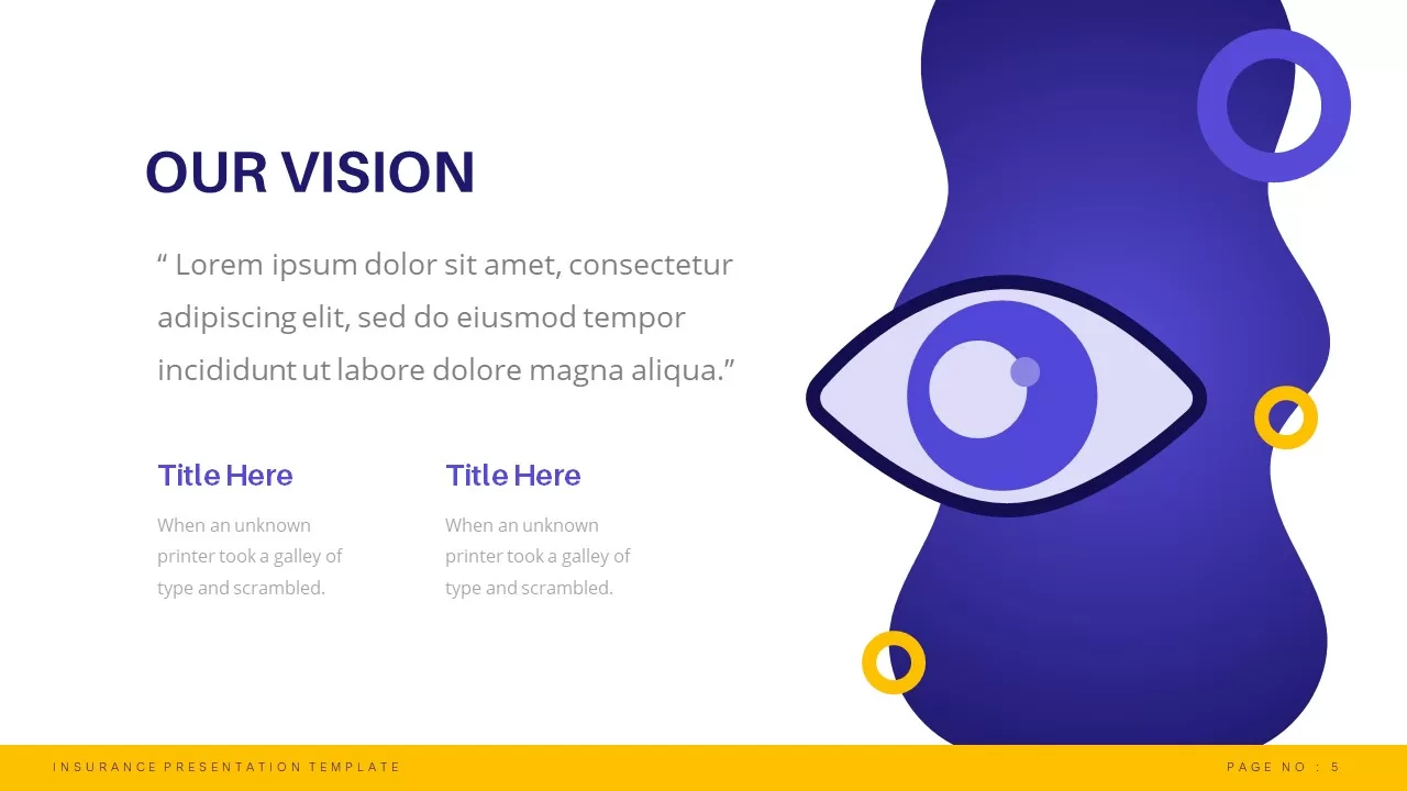 our-vision-insurance-powerpoint-template