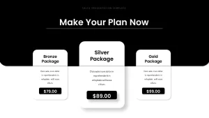 pricing plans template