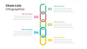 Chain Link Infographic Template