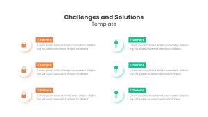 Challenges and Solutions PowerPoint Template