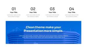 Clean Theme Business PPT Presentation Template