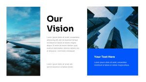 Clean Theme Business Presentation Vision