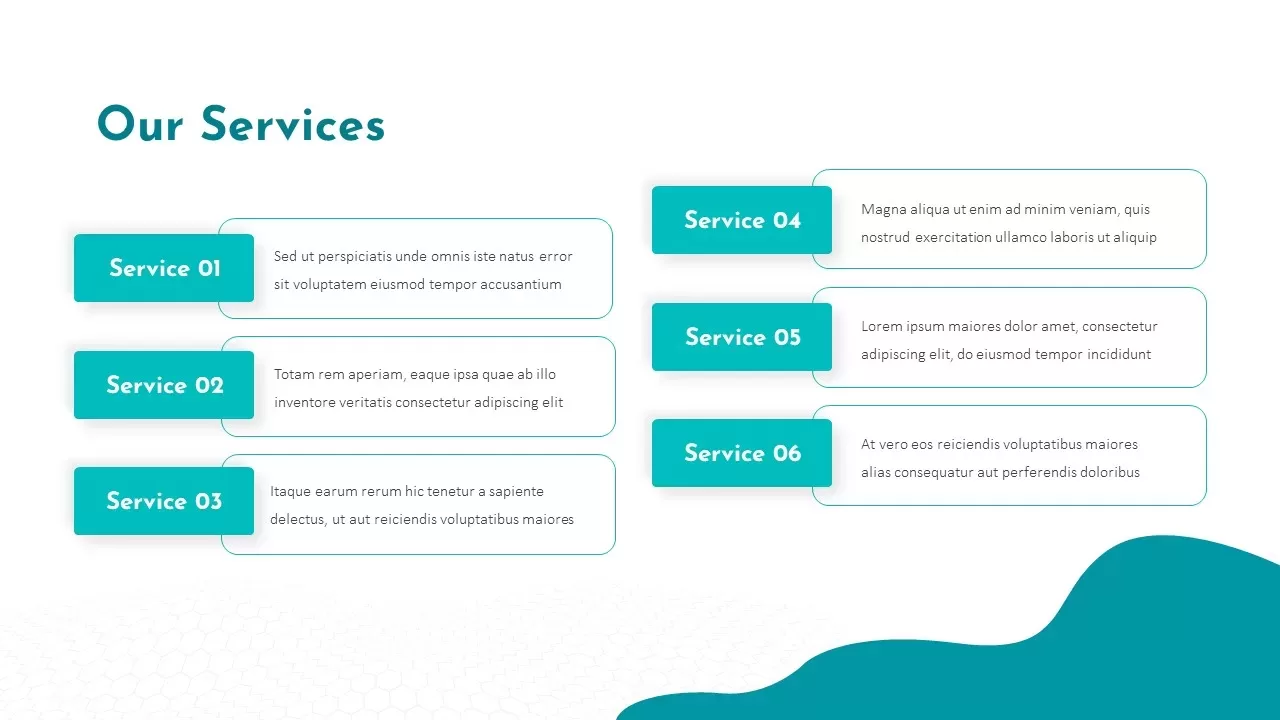 Our Services Nurse PowerPoint Template