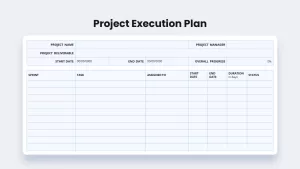 Project Plan Template PowerPoint