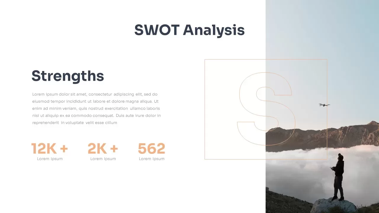 drone swot presentation template