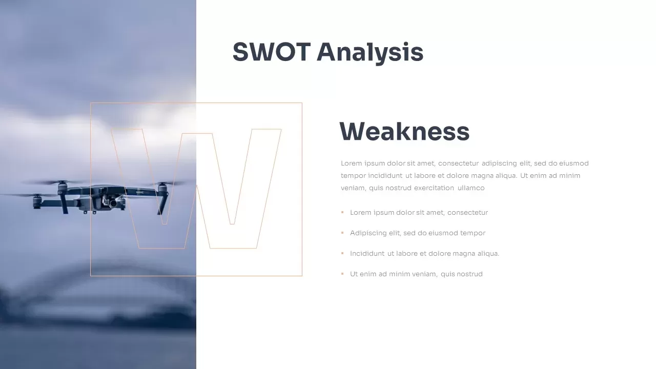 drone swot presentation template2