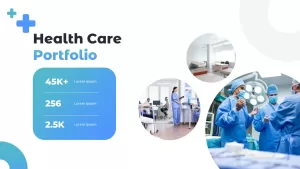 healthcare portfolio presentation template