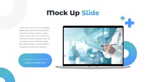 healthcare presentation mock up template