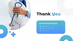 healthcare presentation thank you template