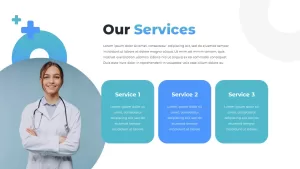 healthcare service presentation template