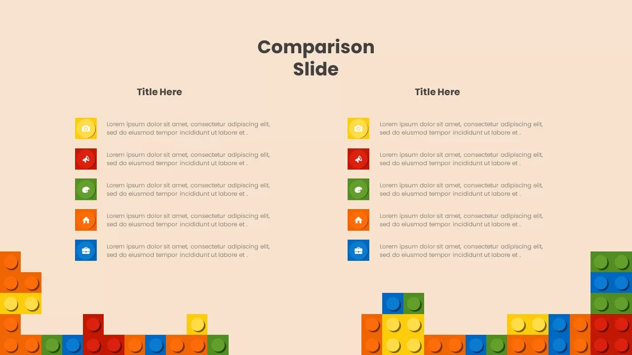 lego template powerpoint