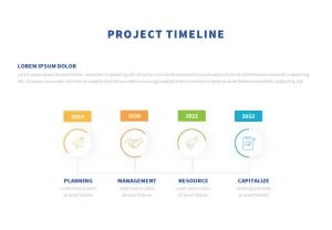 project timeline ppt template