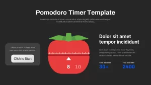 Animated Pomodoro Timer, Animated Pomodoro Timer template, Animated Pomodoro Timer ppt,Animated Pomodoro Timer powerpoint