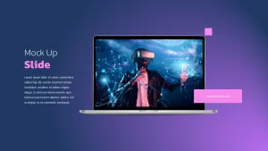 VR mockup presentation template