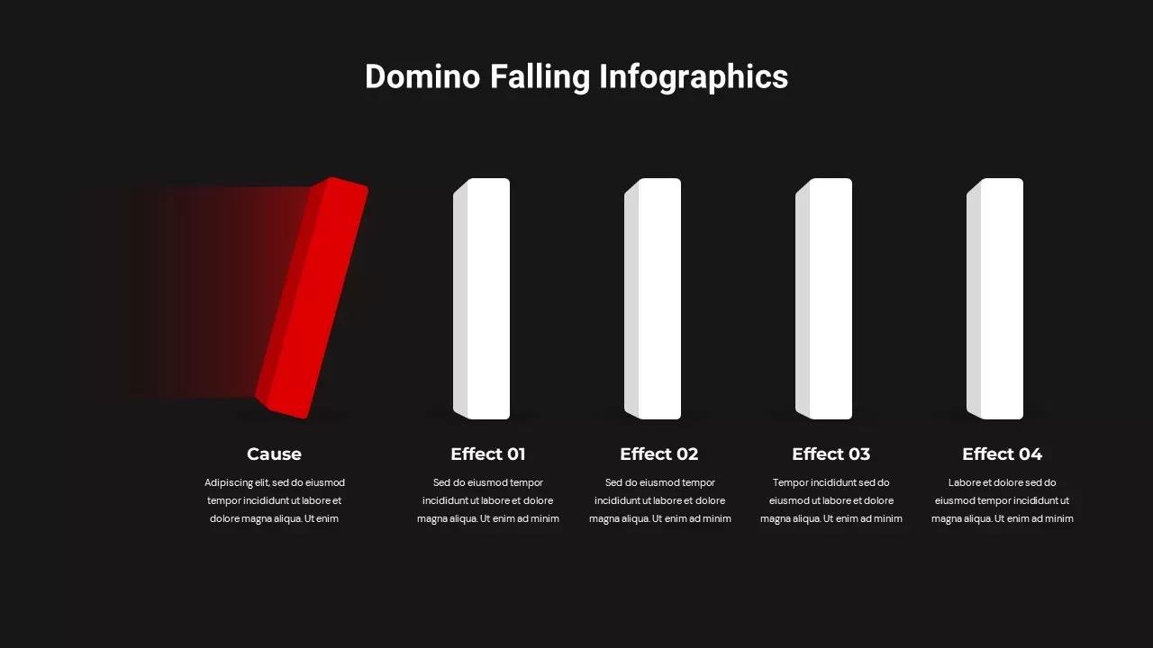 dominoes falling over