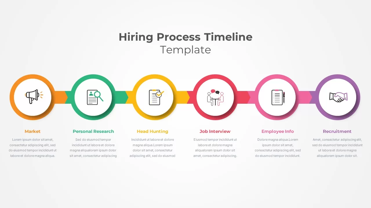 hiring timeline template