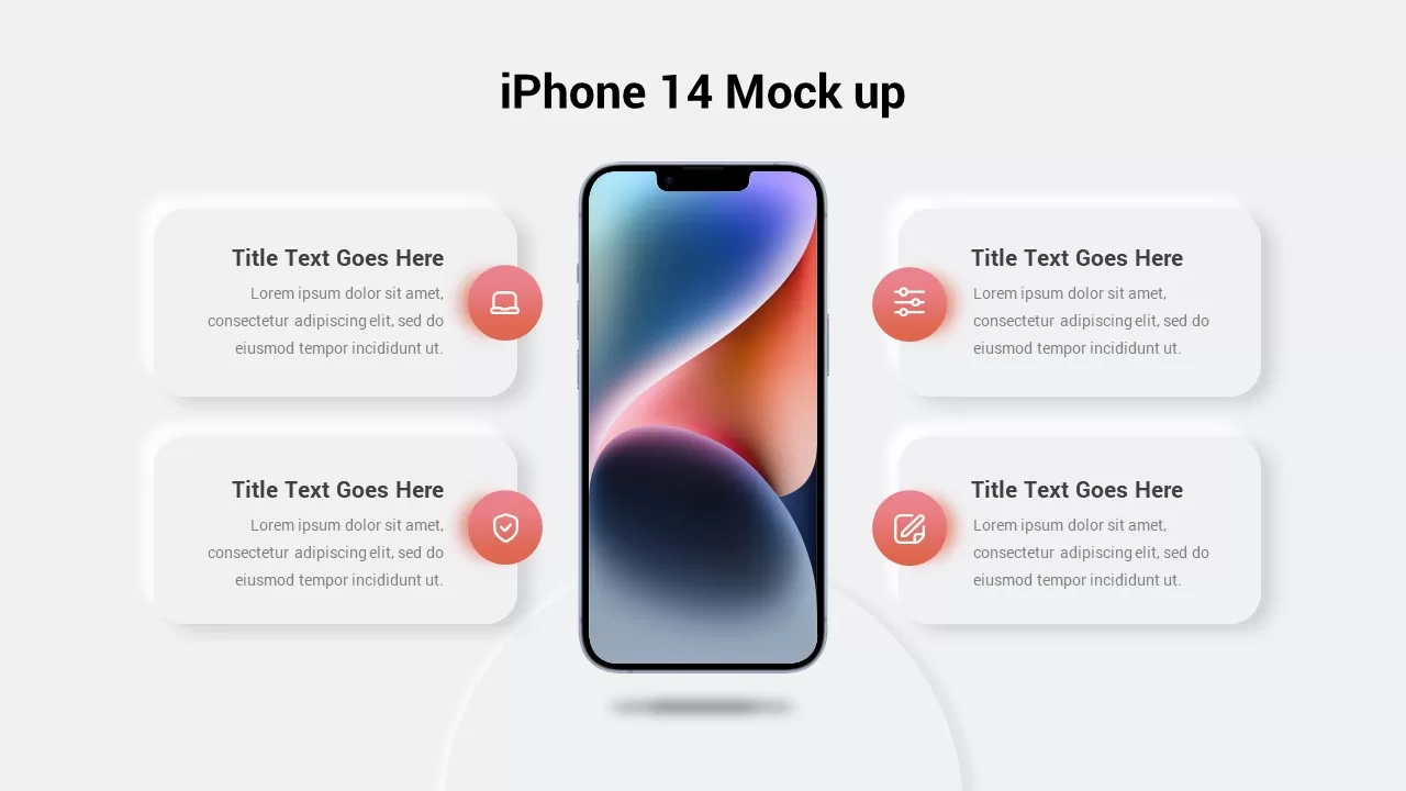 iPhone 14 Mockup Template