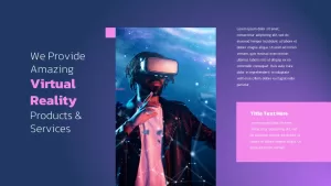 virtual reality presentation template