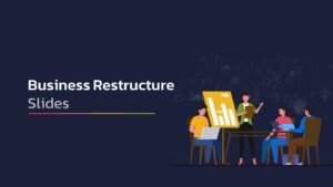 Business Restructure PowerPoint Template Dark