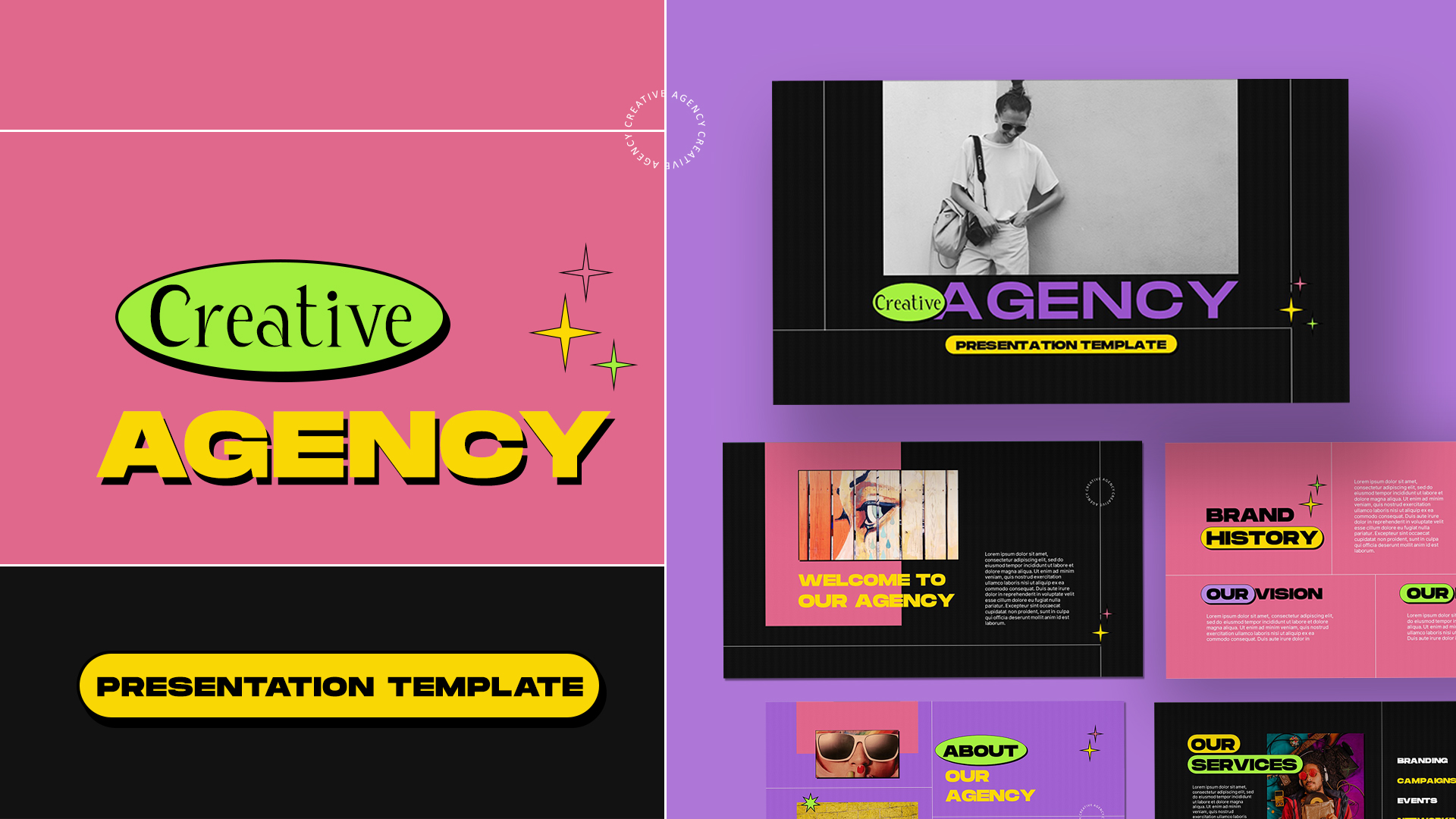 Creative Agency PowerPoint Presentation Template